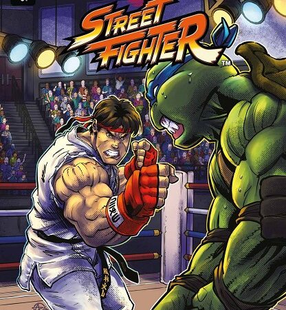 COM LAS TORTUGAS NINJA VS. STREET FIGHTER 02 DE 05