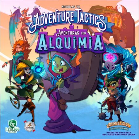 JGM ADVENTURE TACTICS: LA TORRE DE DOMIANNE AVENTURAS CON ALQUIMIA EXPANSION
