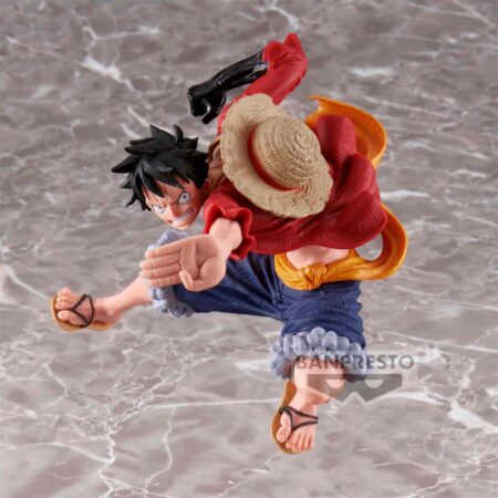 MER FIGURA: ONE PIECE MONKEY D LUFFY FIG 8 CM SCULTURES BIG BANPRESTO FIGURE COLOSSEUM