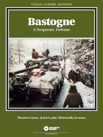 JGM FOLIO GAME SERIES: BASTOGNE - A DESPERATE DEFENSE - INGLES