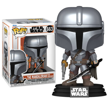 MER FUNKO POP! STAR WARS: THE MANDALORIAN DARKSABER 663