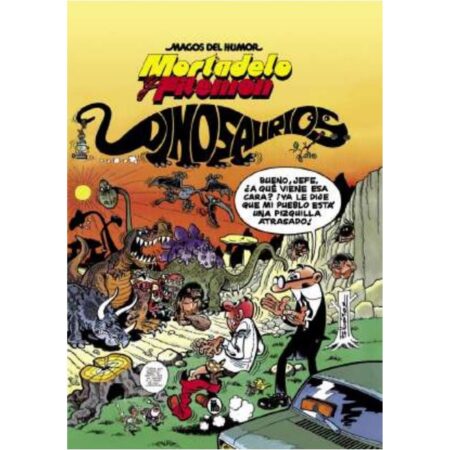 COM MAGOS DEL HUMOR. DINOSAURIOS (MORTADELO Y FILEMON)