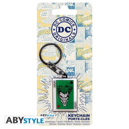 MER LLAVERO: DC COMICS THE JOKER CARD