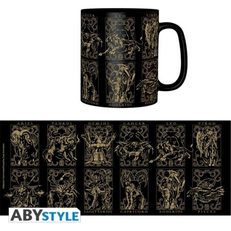 MER TAZA: SAINT SEIYA ARMADURA DE ORO 460ML