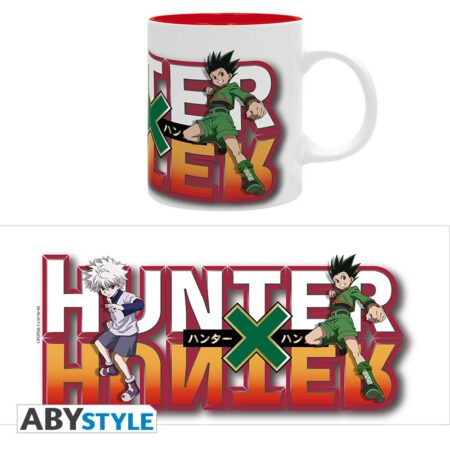 MER TAZA: HUNTER X HUNTER 320ML GO & KILLUA