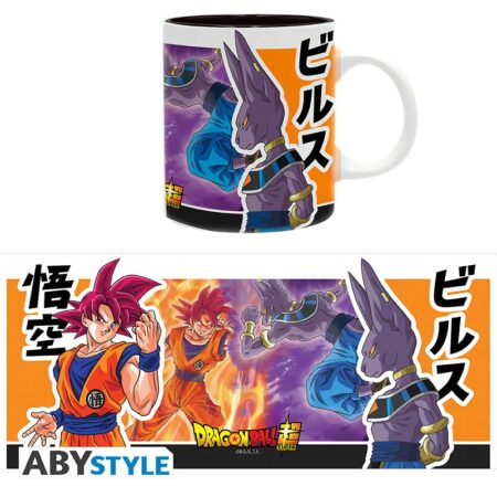 MER TAZA: DRAGON BALL SUPER BEERUS VS GOKU 320ML