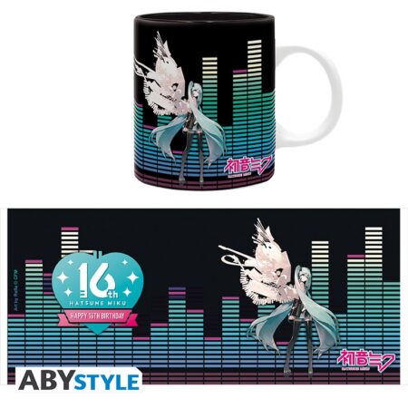 MER TAZA: HATSUNE MIKU FELIZ CUMPLEAÑOS 16 320ML