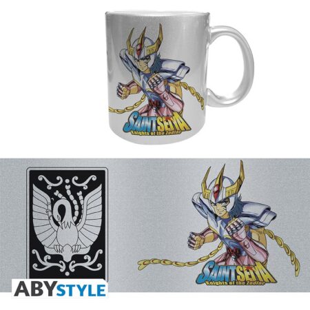 MER TAZA: SAINT SEIYA PHOENIX PLATEADO 320ML