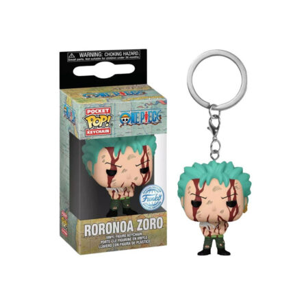 MER FUNKO POP! LLAVERO: ONE PIECE RORONOA ZORO ESPECIAL EDITION