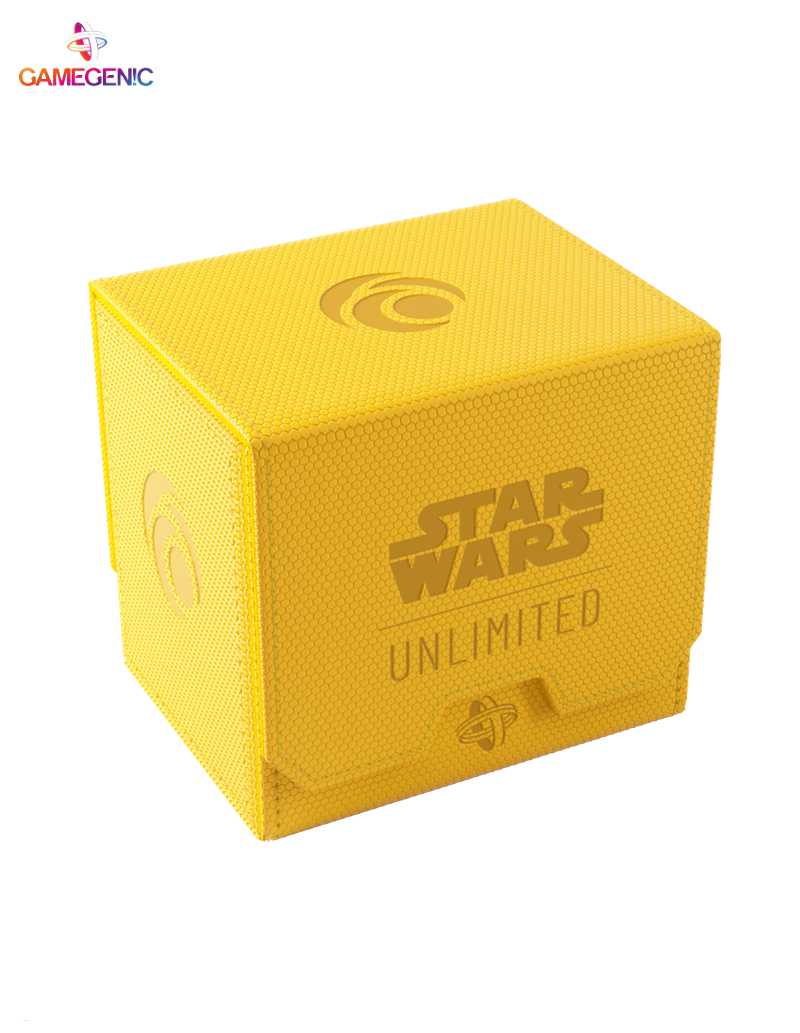 03C1518A-DA77-4BA4-9CC6-5FBDE5472BF4-30002356.jpg ACC DECK BOX STAR WARS UNLIMITED DECK POD YELLOW