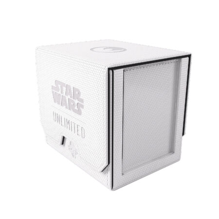 ACC DECK BOX STAR WARS UNLIMITED DECK POD WHITE/BLACK