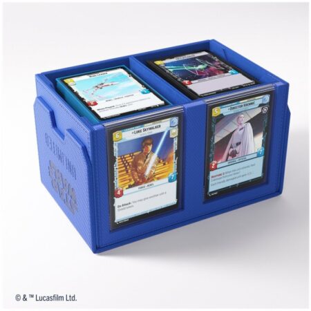 ACC DECK BOX STAR WARS UNLIMITED DOUBLE DECK POD BLUE