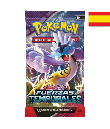 JCC POKEMON FUERZAS TEMPORALES: BOOSTER PACK