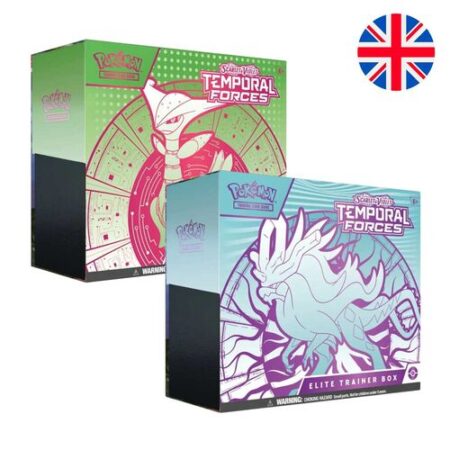 JCC POKEMON FUERZAS TEMPORALES: CAJA DE ENTRENADOR ELITE - INGLES