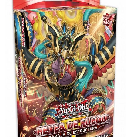 JCC YU-GI-OH! REYES DE FUEGO: BARAJA DE ESTRUCTURA
