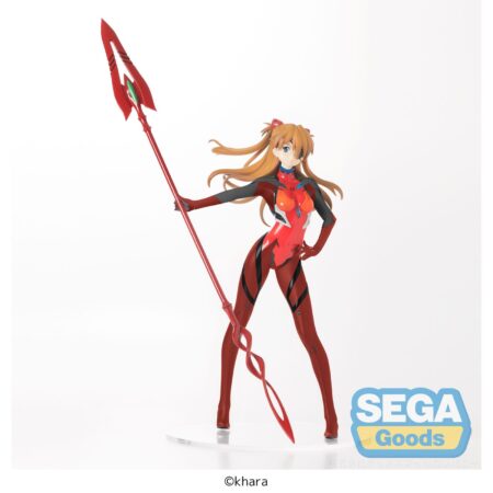 MER FIGURA: EVANGELION ASUKA X SPEAR OF CASSIUS LPM FIG. 30 CM NEW THEATRICAL EDITION LPM FIGURE