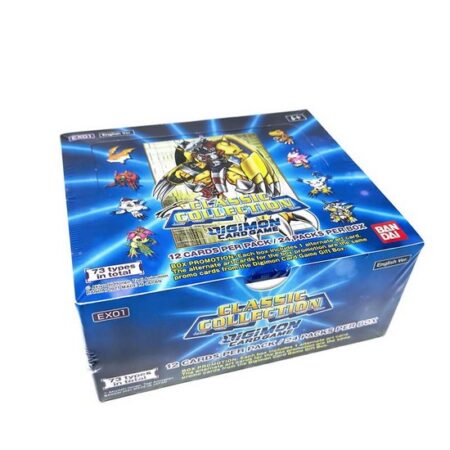 JCC DIGIMON CARD GAME: EX01 CLASSIC COLECCTION BOOSTER BOX - INGLES