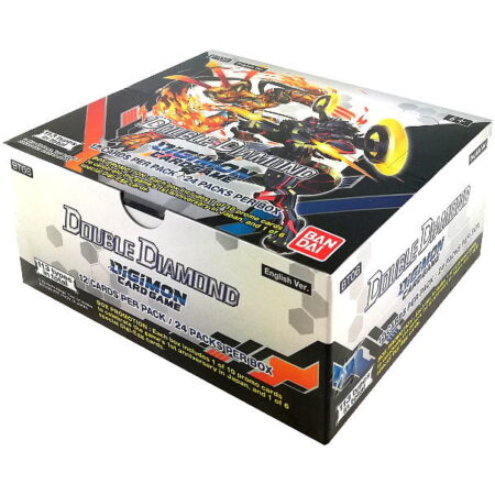 JCC DIGIMON CARD GAME: BT06 DOUBLE DIAMOND BOOSTER BOX - INGLES