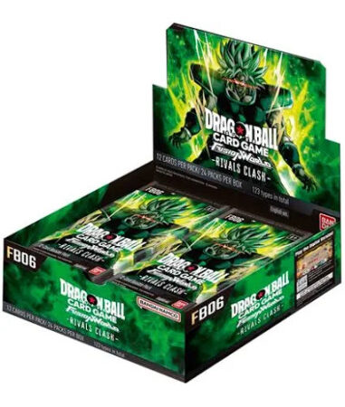 JCC DRAGON BALL CARD GAME FB06: FUSION WORLD RIVALS CLASH BOOSTER BOX- INGLES