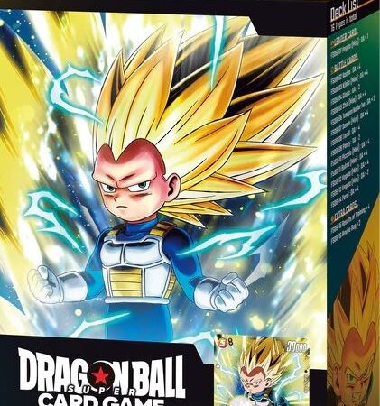 JCC DRAGON BALL CARD GAMES FS08 FUSION WORLD: STARTER DECK VEGETA (MINI) - INGLES