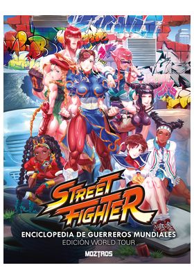 COM STREET FIGHTER ENCICLOPEDIA DE GUERREROS MUNDIALES