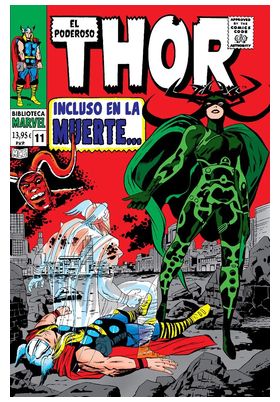 COM BIBLIOTECA MARVEL 92. EL PODEROSO THOR 11.