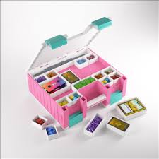 ACC CAJA GAME CASTLE PINK/WHITE/TEAL