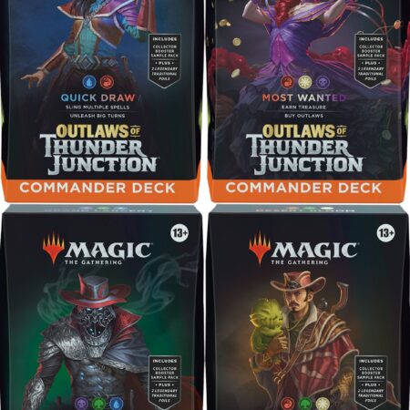 JCC MAGIC FORAJIDOS DE CRUCE DE TRUENOS: MAZO COMMANDER - INGLES