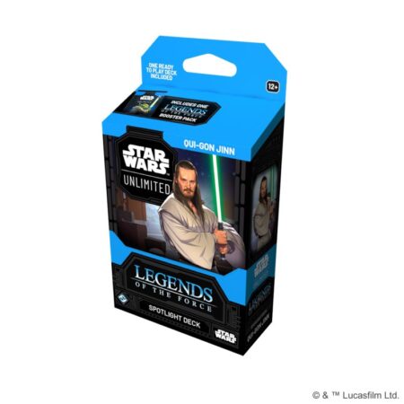 JCC STAR WARS UNLIMITED LEYENDAS DE LA FUERZA: QUI-GON JINN