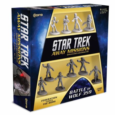 JGM STAR TREK: AWAY MISSIONS MINIATURES BOARDGAME - INGLES