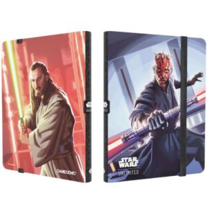 ACC ALBUM SW: UNLIMITED 18-POCKET ALBUM SET 5 QUI-GON/MAUL
