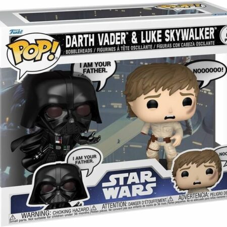 FIG FUNKO POP! STAR WARS: DARTH VADER & LUKE SKYWALKER PACK 2