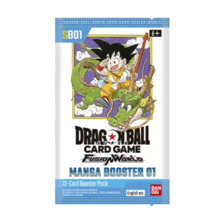 JCC DRAGON BALL SUPER CARD GAMES SB01 FUSION WORLD MANGA BOOSTER 01 PACK - INGLES