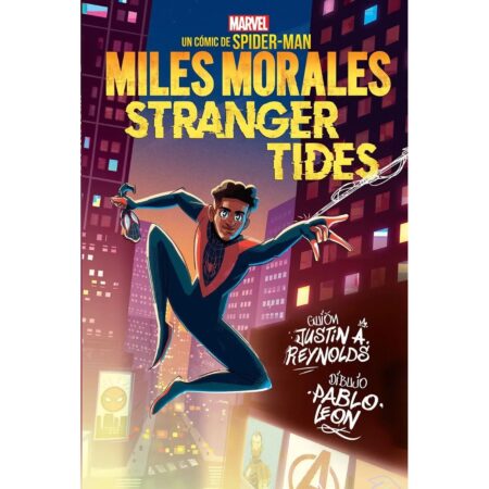 COM MARVEL SCHOLASTIC. MILES MORALES STRANGER TIDES