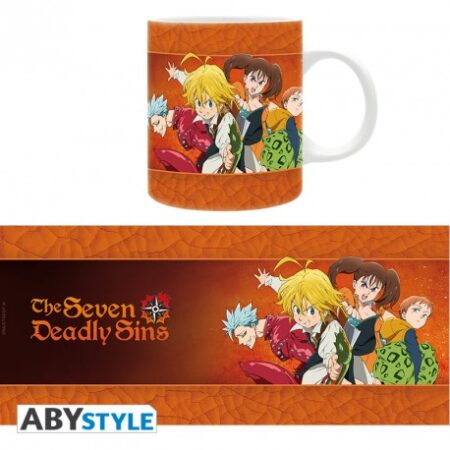 TAZ TAZA: THE SEVEN DEADLY SINS - MUG 320 ML GRUPO NARANJA