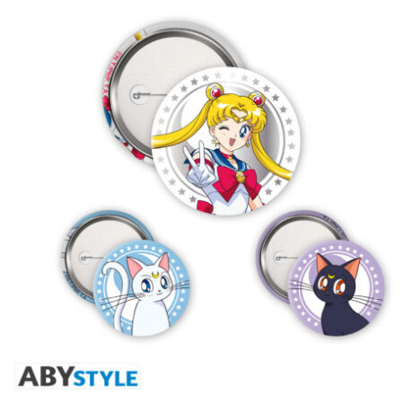 MER PIN: SAILOR MOON (SAILOR,LUNA Y ARTEMIS)