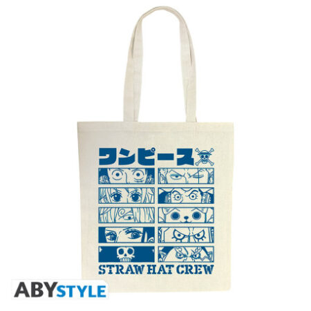 MER TOTE BAG: ONE PIECE - STRAWHAT CREW