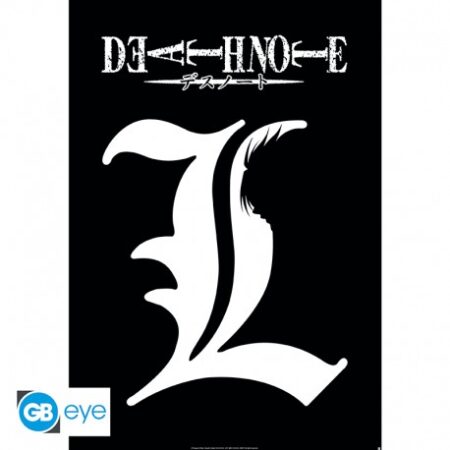 MER POSTER: DEATH NOTE L SYMBOL - 91.5X61