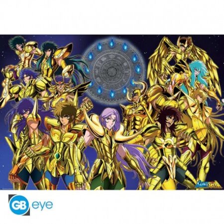 MER POSTER: SAINT SEIYA - GOLD SAINTS 1, 91.5X61