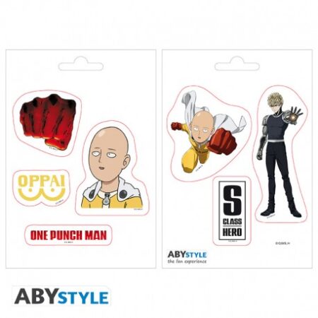 MER STICKERS: ONE PUNCH MAN - SAITAMA E ICONS