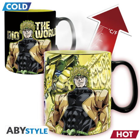MER TAZA: JOJOS BIZARRE - JOTARO DIO TERMOSENSIBILE 460ML