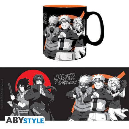 MER TAZA: NARUTO SHIPPUDEN - GRUPO BYN 320ML