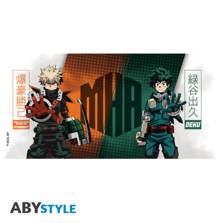MER TAZA: MY HERO ACADEMY - DEKU Y DYNAMIGHT 460ML