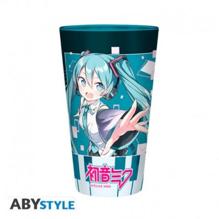MER VASO: HATSUNE MIKU - CIUDAD MUSICAL 400ML