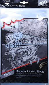 ACC FUNDA COMIC BAGS REGULAR SIZE 7-1/8" X 10-1/2"