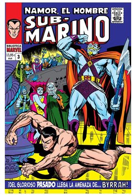 COM BIBLIOTECA MARVEL 71. NAMOR, EL HOMBRE SUBMARINO 3.