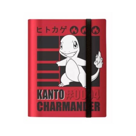 ACC ULTRAPRO PORTAFOLIO 9 BOLSILLOS PRO-BINDER POKEMON CHARMANDER ROJA
