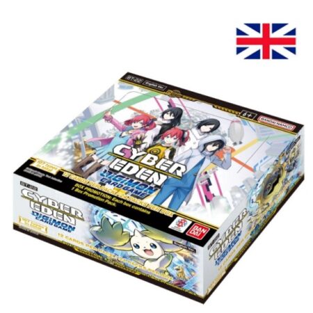 JCC DIGIMON CARD GAME: BT22 CYBER EDEN BOOSTER BOX - INGLES