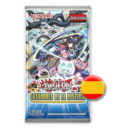 JCC YU-GI-OH! CAZADORES DE LA JUSTICIA: BOOSTER PACK