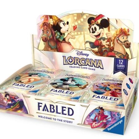 JCC DISNEY LORCANA FABLED: BOOSTER BOX - INGLES